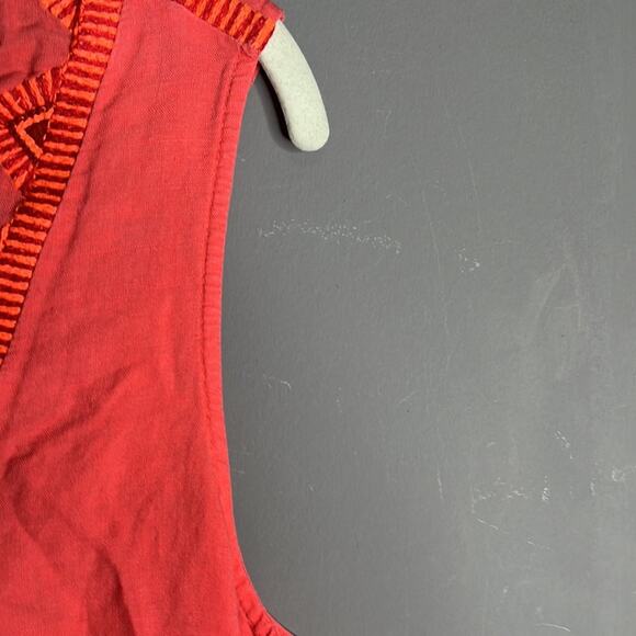 J Crew Dark Pink Sleeveless Tunic Knee Length Dress Size Small - Picture 3 of 10